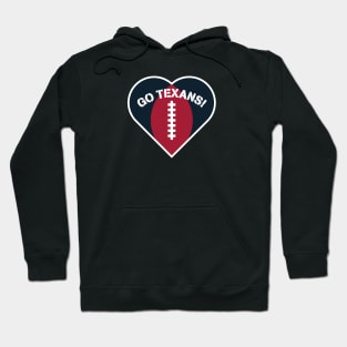 Heart Shaped Houston Texans Hoodie